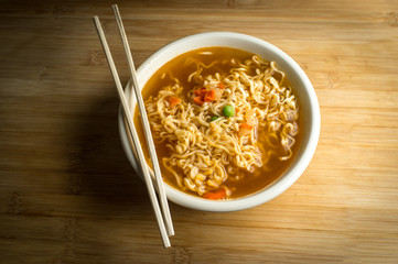Spicy Ramen Noodle Soup