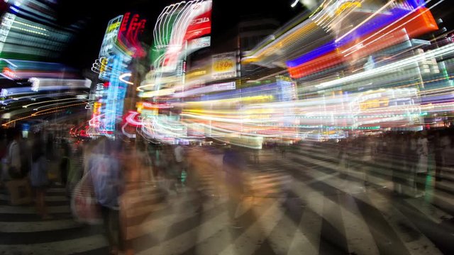 Red Light District In Tokyo At Night