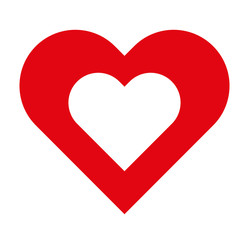 heart red love icon