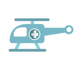 helicopter ambulance emergency fly icon