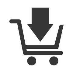 cart shopping store icon