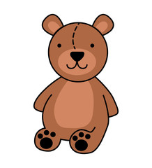 bear teddy cute icon
