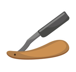 hairdressing equipment isolated icon