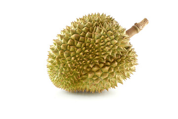Durian Isolated, White Background
