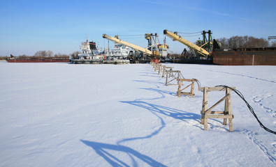 Winter on the river