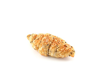 Croissant Isolated on White Background