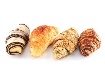 Croissant Isolated on White Background