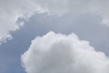 Obraz premium Cloudscape with Sky and Clouds Background