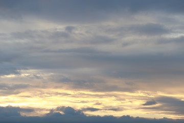 Fototapeta premium Cloudscape with Sky and Clouds Background