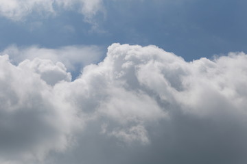 Obraz premium Cloudscape with Sky and Clouds Background