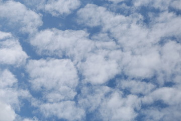 Cloudscape with Sky and Clouds Background