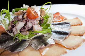 assorted fish