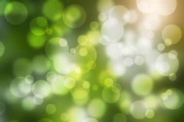 Abstract Light Bokeh Background