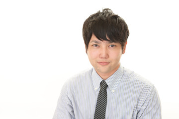 笑顔のビジネスマン