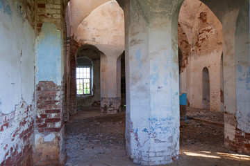 old ruined church