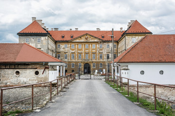 Fototapeta na wymiar Beautiful castle in Holic, Slovakia, cultural heritage