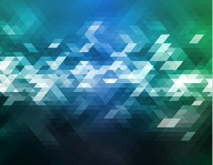 Obraz premium Vector triangle abstract background