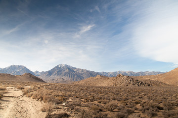 Fototapeta na wymiar Eastern Sierra Peaks