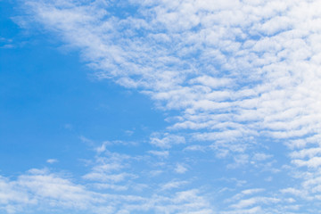 Fototapeta premium cloudy background on blue sky
