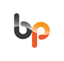 bp initial grey and orange with shine