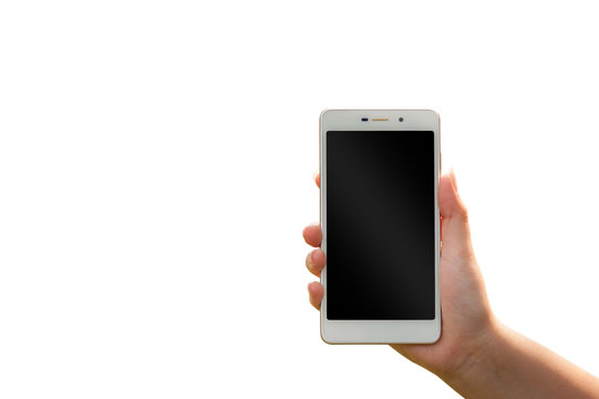 Blank screen smartphone