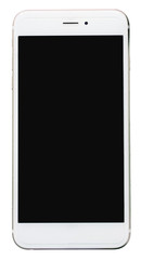 smart phone isolated on white.