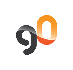 g0 initial grey and orange with shine