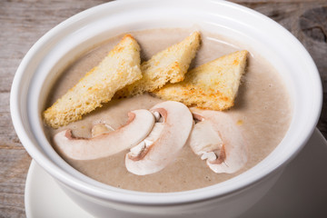 Mushroom cream soup