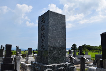 お墓の風景