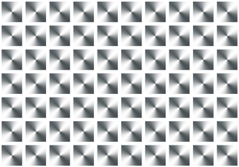 Metal silver checked pattern background.