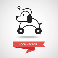 toy dog icon