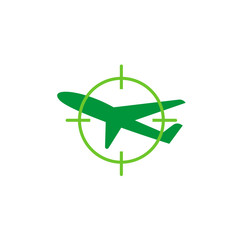 Airplane Target Logo