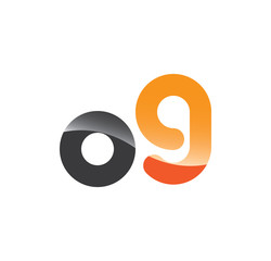 o9 initial grey and orange with shine