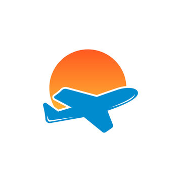 Airplane Sun Logo
