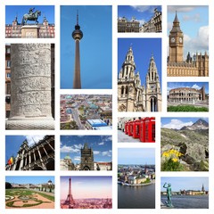 Travel Europe - travel photo set