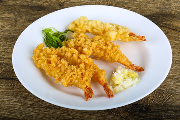 Prawn tempura