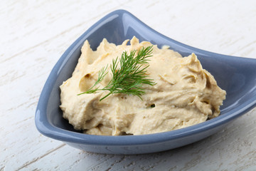 Arabic traditional cuisine - hummus