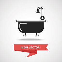 Bathtub icon