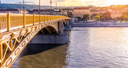 Margaret Bridge. Budapest, Hungary