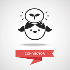 Environmental Awareness person icon