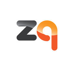 zq initial grey and orange with shine