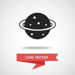 Space planet icon