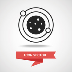 Space planet icon