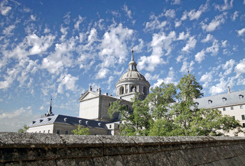 Monastery of San Lorenzo de El Escorial in Spain