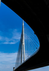 A new bridge over the Sava River, Belgrade