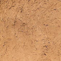 texture of clay and straw