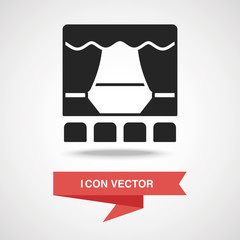 performance stage icon