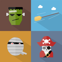 Halloween Icons Set