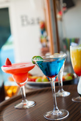 cocktails de couleurs