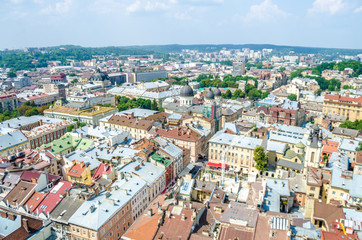 Fototapeta na wymiar the city of Lviv